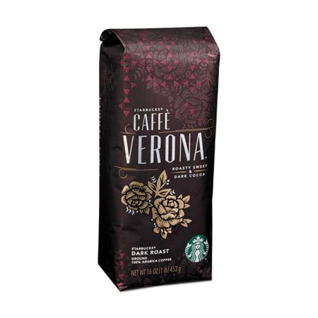 Five Star Distributors Starbucks, COFFEE, CAFFE VERONA, GROUND, 1LB BAG 11018131